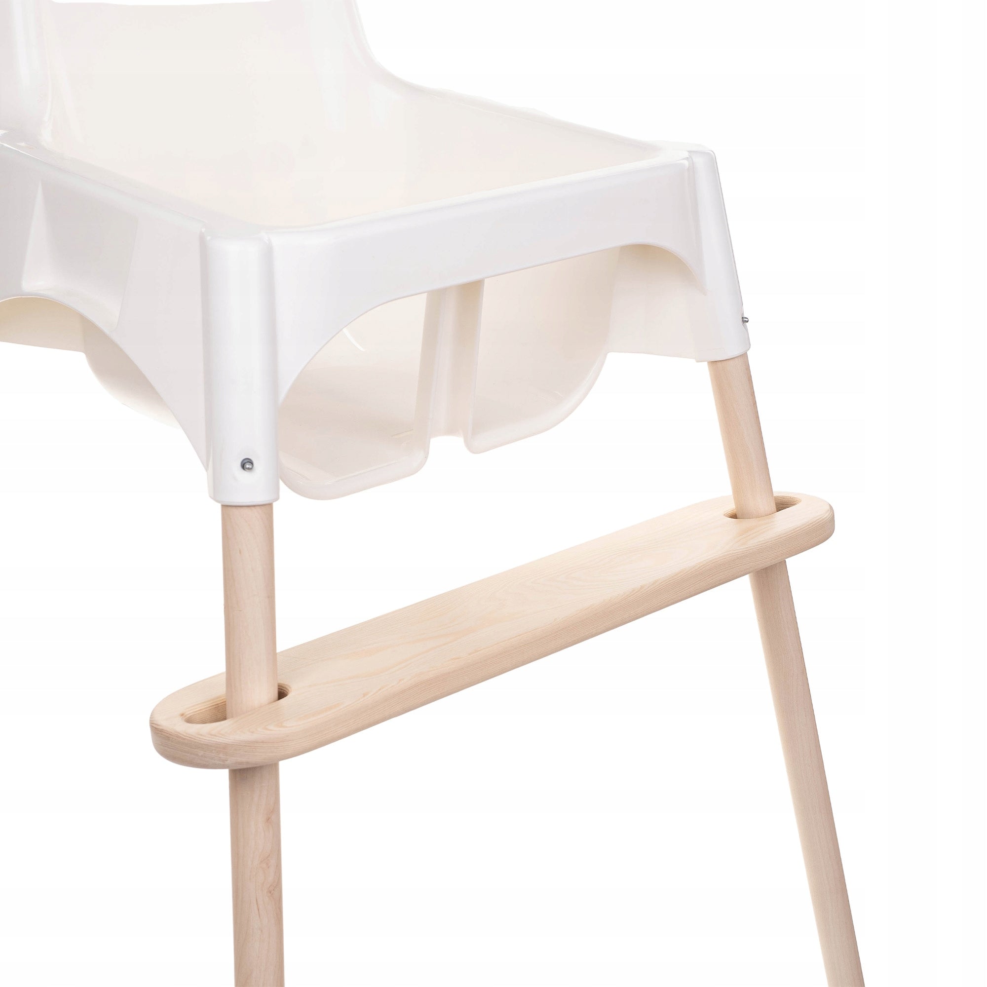 Footrest Adjustable For IKEA Antilop Chair 2x Wooden Color PINE 2pcs Manufacturer code Podnóżek do krzesełka Antilop drewniany sosna