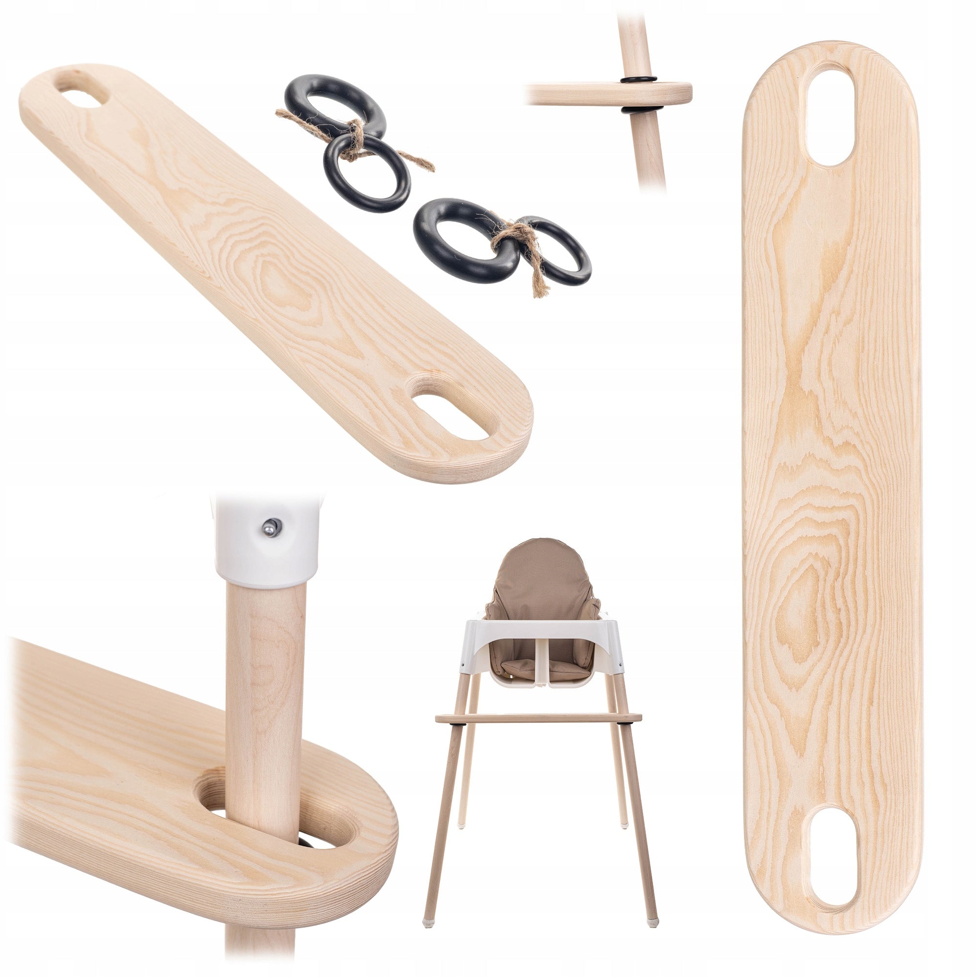 Footrest Adjustable For IKEA Antilop Chair Wooden Color PINE aMami Manufacturer code Podnóżek do krzesełka Antilop drewniany sosna