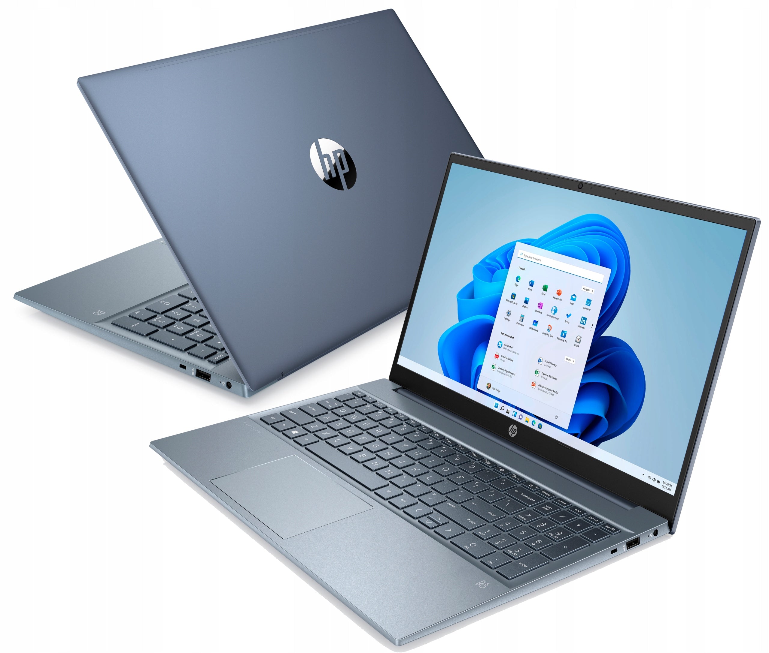 For Gift Blue Laptop HP 15-eh Ryzen 7 FHD 32GB RAM 2TB SSD WIN 11