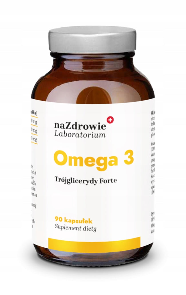 For Health OMEGA 3 1000mg EPA DHA TRIGLYCERIDES FORTE heart brain 90 kaps