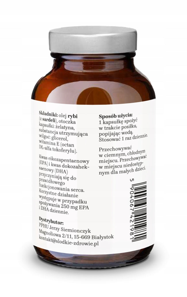 For Health OMEGA acids 3 1000mg EPA DHA immunity brain + Vitamin E 90 kaps For for women for men universal