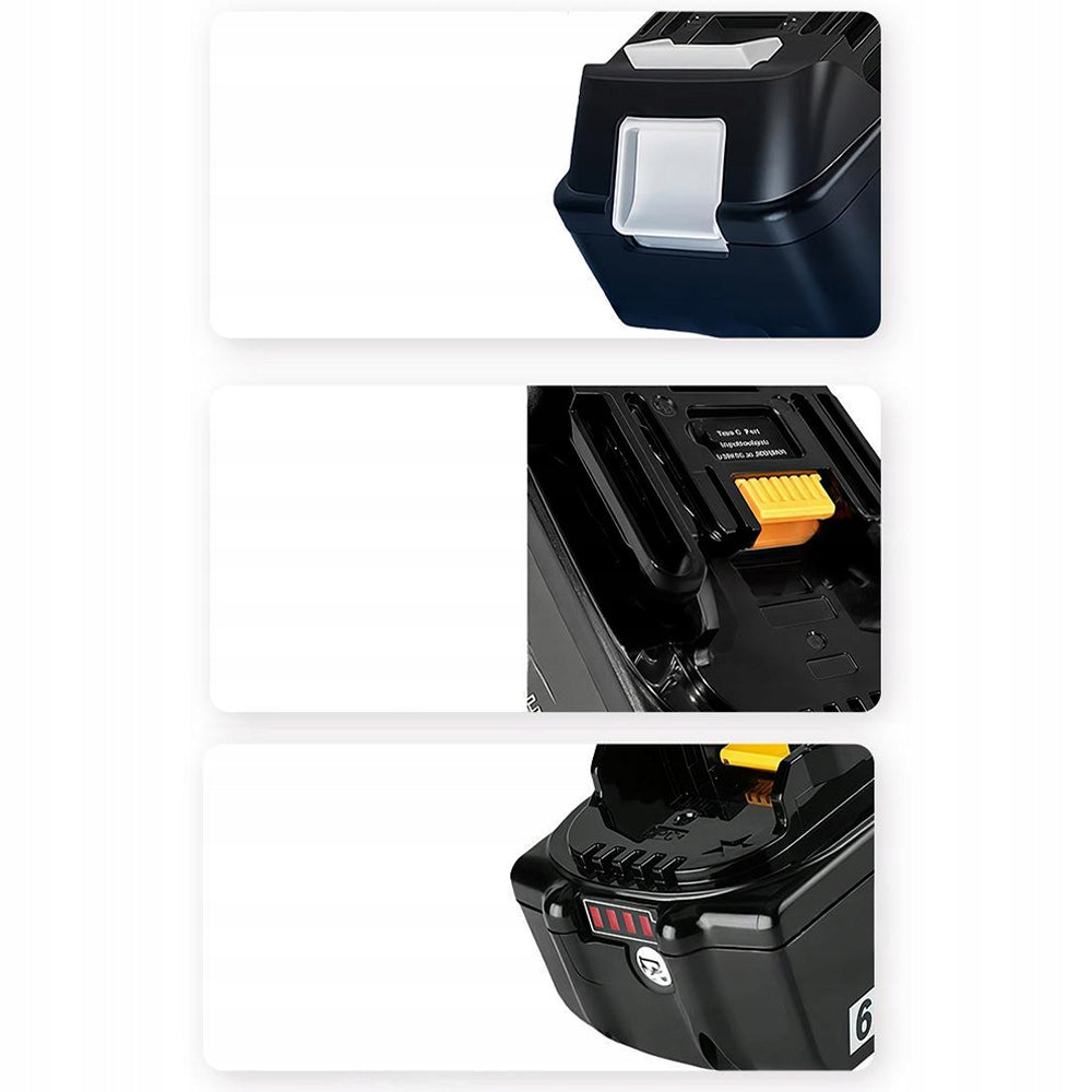 For Makita 18V 5Ah Battery for Makita BL1860B BL1860/1850/1845/1840/1820 Battery capacity 5 Ah
