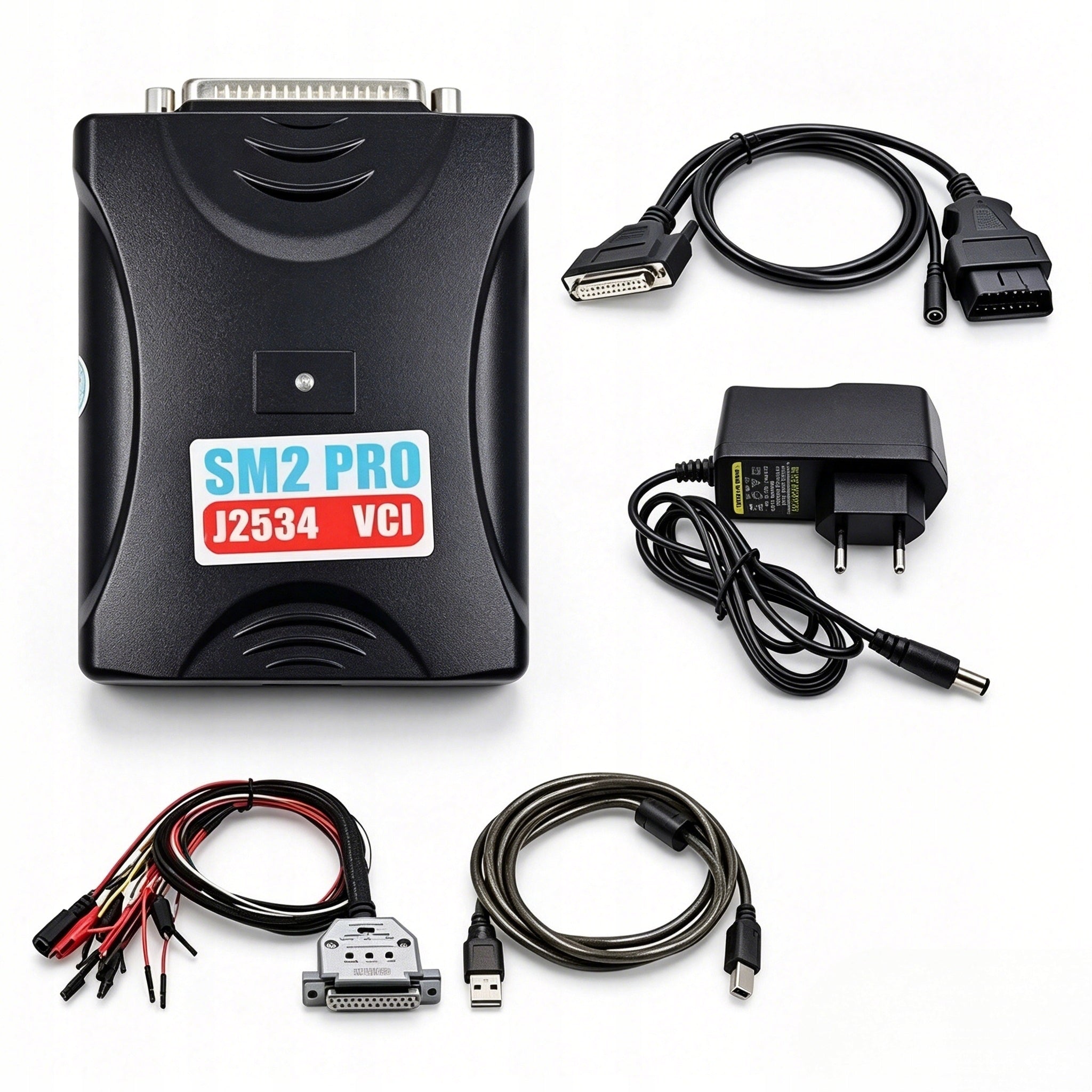For SM2 Pro J2534 VCI programmer ECU 67 in 1