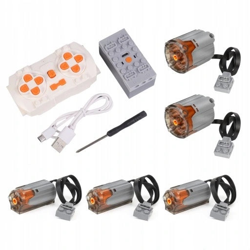 For Technic Power Functions Engine Kit Set of Five Elements Manufacturer code 5901584951830