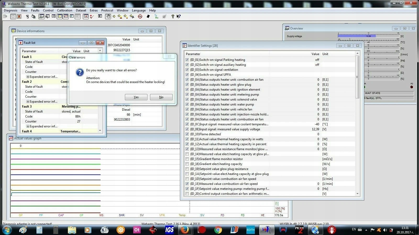 For WEBASTO and Eberspacher USB INTERFACE DIAGNOSTIC Thermo Test and Edith Brand no brand