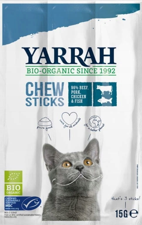 (For cat) Biting sticks with beef BIO (3