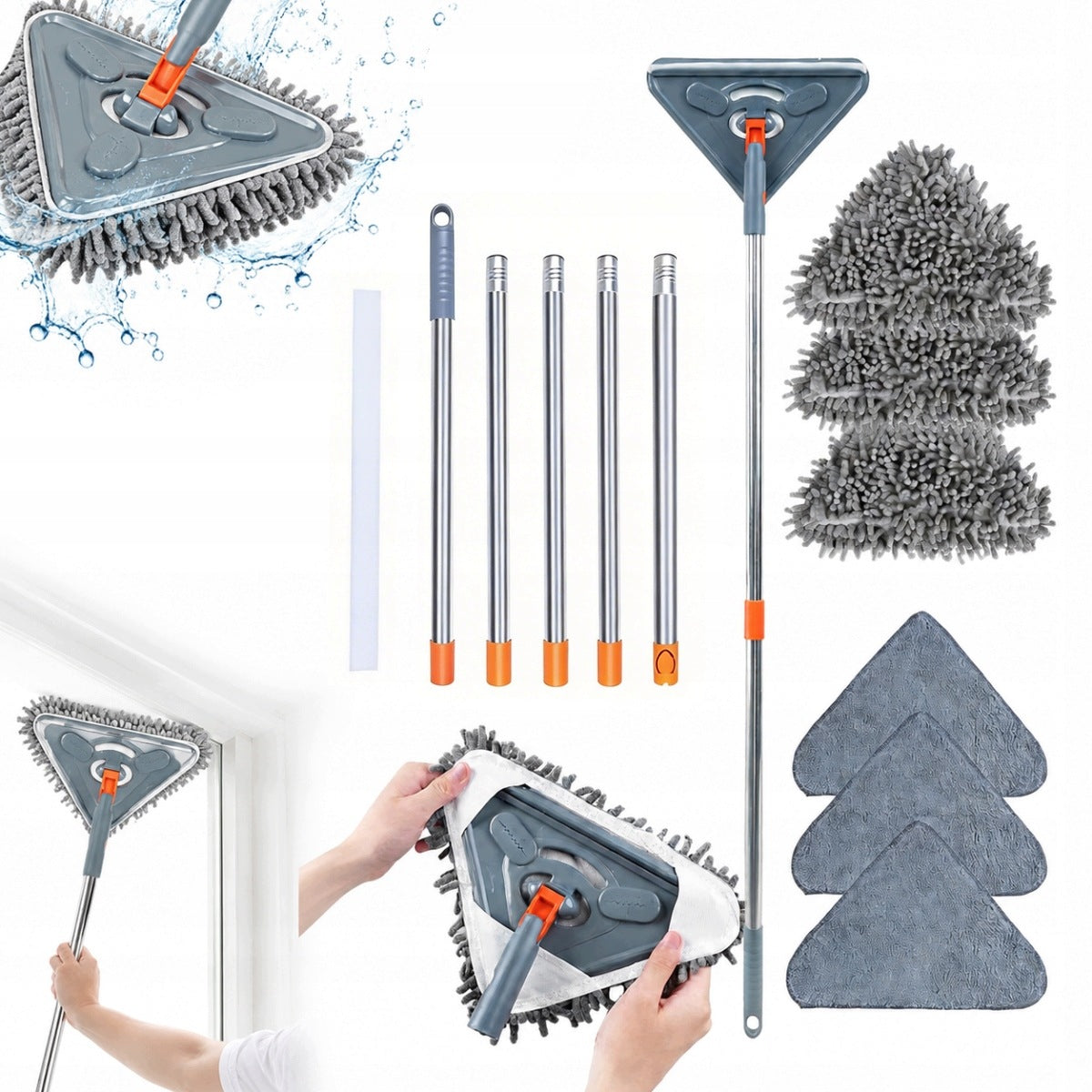 For dust removal of ceiling walls cleaning dust finish