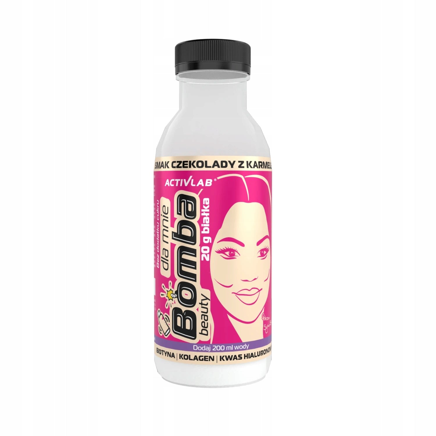 For me Bomba 30 g biotin collagen hyaluronic acid chocolate with caramel
