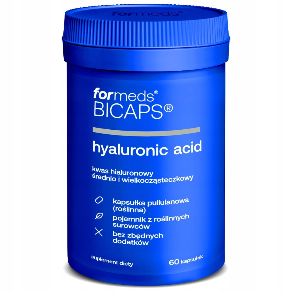 ForMeds BICAPS HYALURONIC ACID 60 kaps. vege for aging elastic skin
