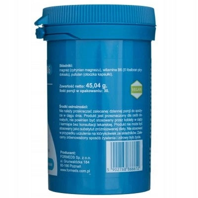 ForMeds BICAPS mag B6 60 capsules for nerve and muscle support Manufacturer code Magnez