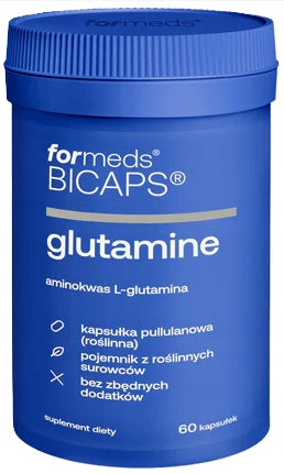 ForMeds BICAS GLUTAMINE L-Glutamine INTESTINAL MUSCLES REGENERATION 60Kaps