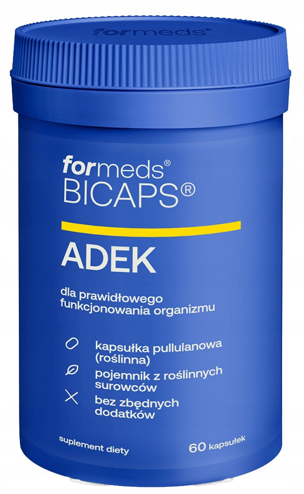 ForMeds Bicaps ADEK 60 capsules Expiration date at least 3 months from the date of purchase