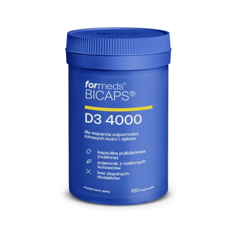 ForMeds Bicaps D3 4000 (120 caps)