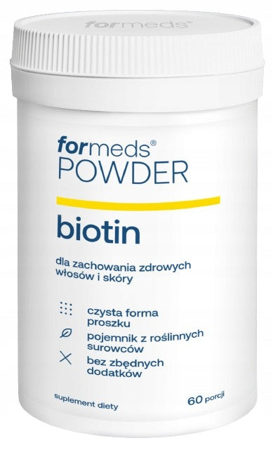 ForMeds F-BIOTIN hair skin nails Strong nails Vitamin B7