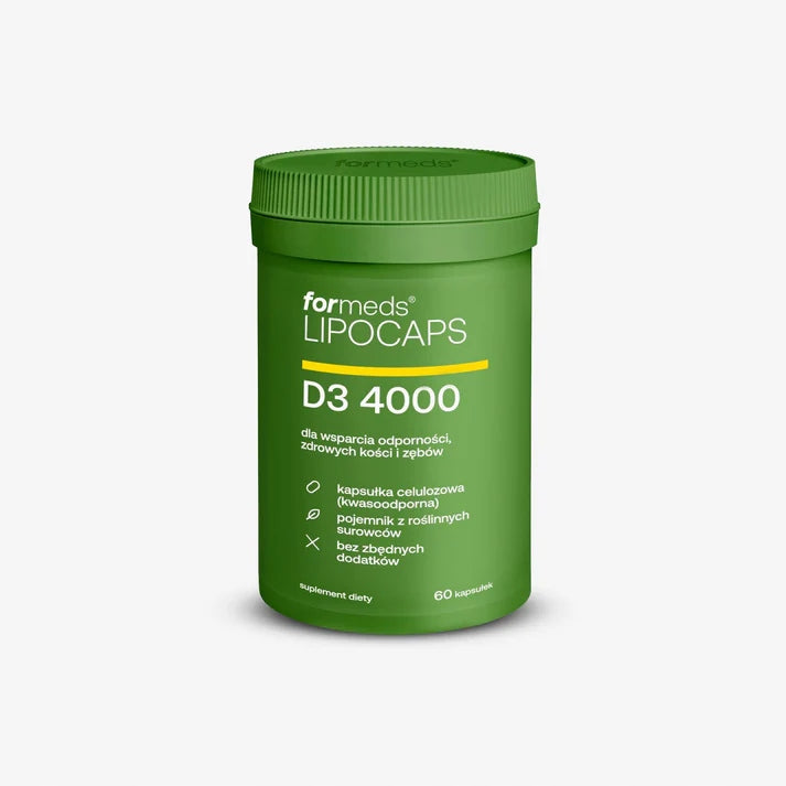 ForMeds Lipocaps D3 4000 vitamin D3 liposomal immunity 60 capsules