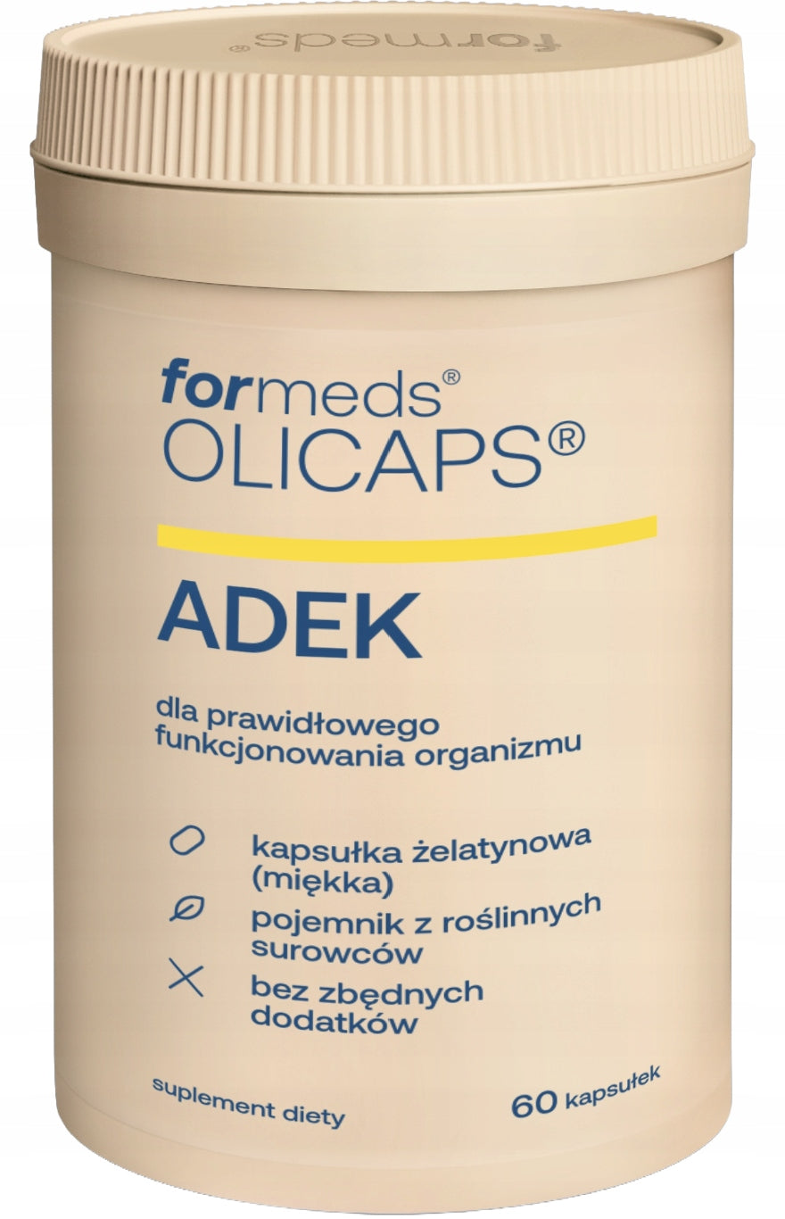 ForMeds OLICAPS ADEK VITAMIN A D3 E K2-MK7 60caps