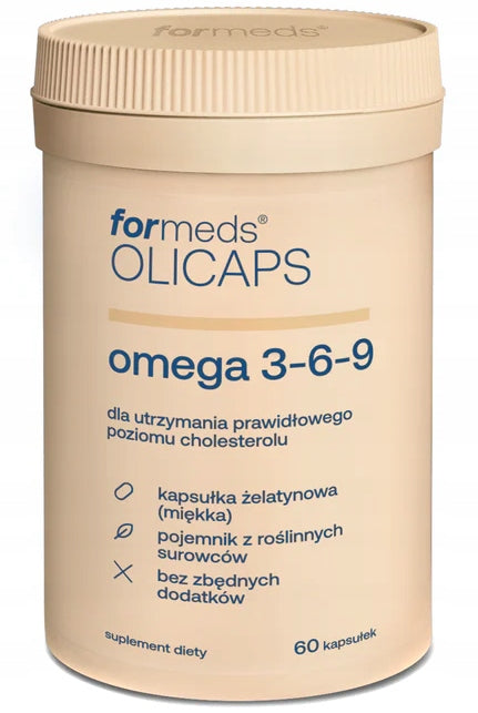 ForMeds OLICAPS omega 3-6-9 ACID ALA 60 kaps.