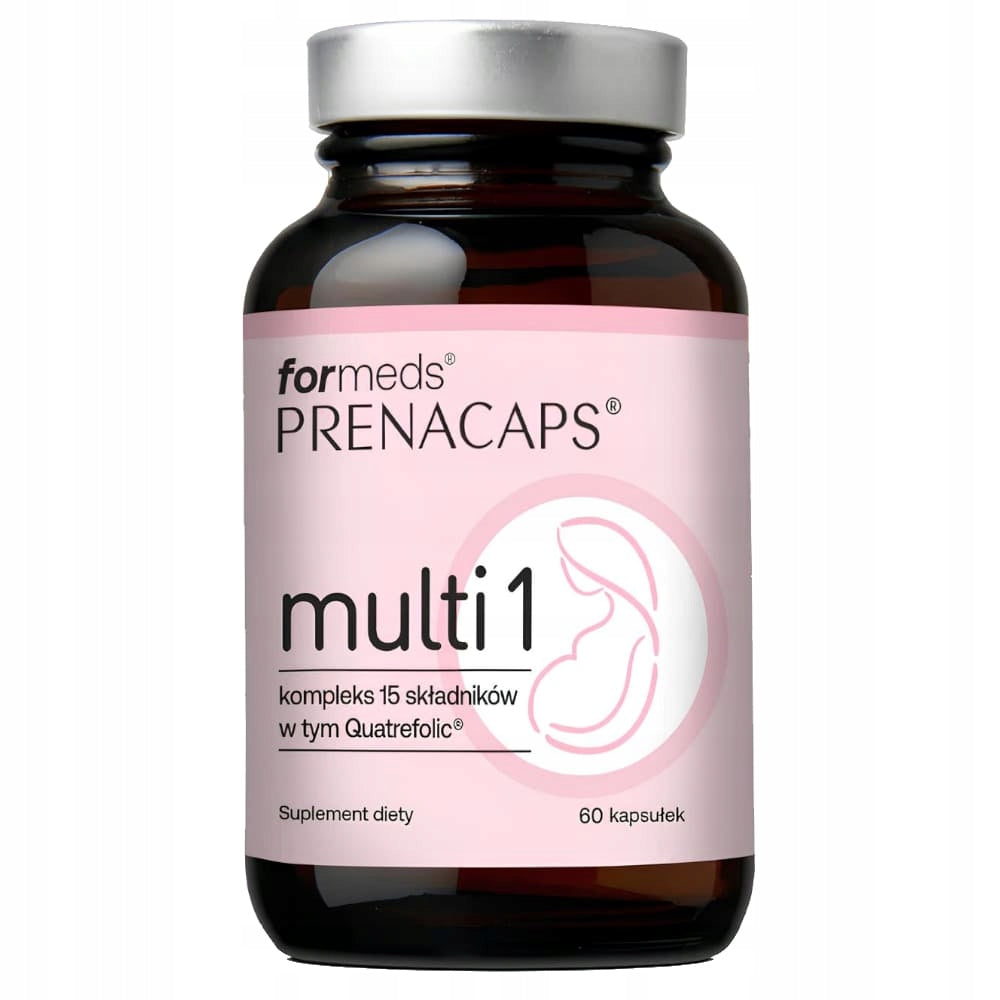 ForMeds PRENACAPS MULTI 1 Complex of Vitamins and Minerals 60 kaps. For mothers For universal