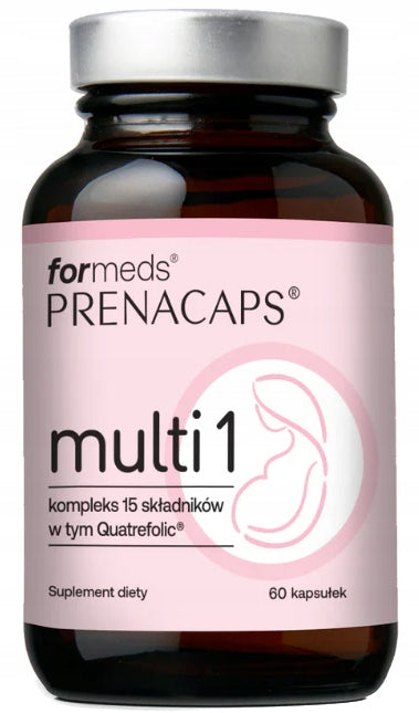 ForMeds PRENACAPS MULTI 1 +DHA EPA vitamin PREGNANCY Packaging status original