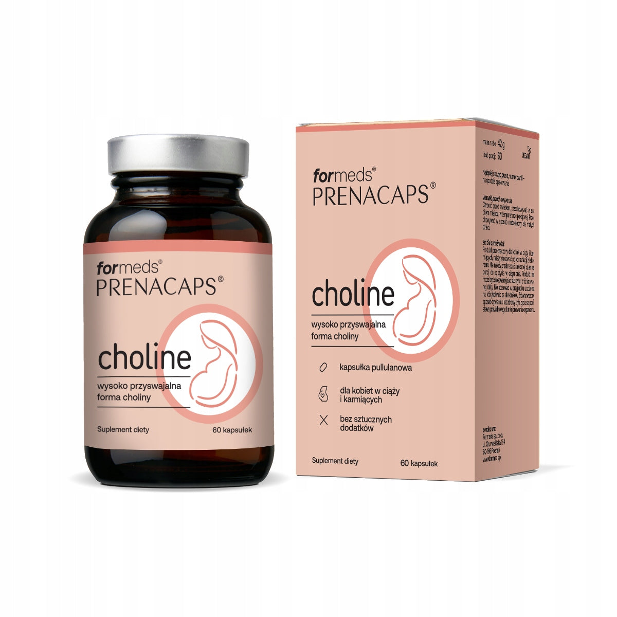 ForMeds Prenacaps Choline 250 mg 60 capsules