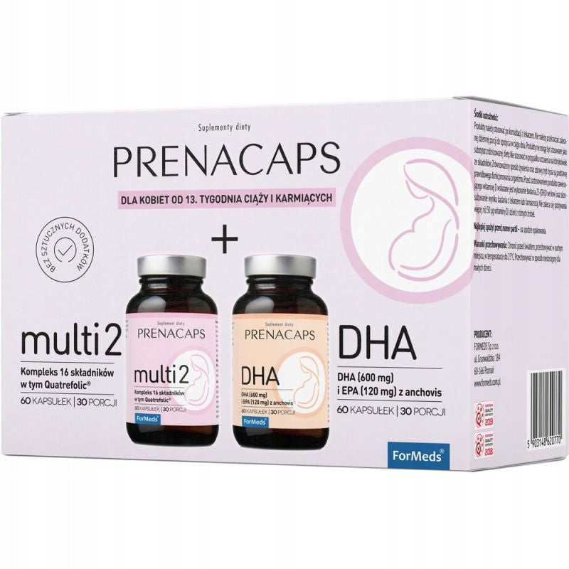 ForMeds Prenacaps Multi 2 + DHA (60 kaps)