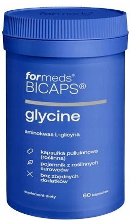 ForMeds Set of 2x - BICAPS GLYCINE IMPORTANT FOR BONE AND JOINT SKIN Manufacturer code 5903148623658