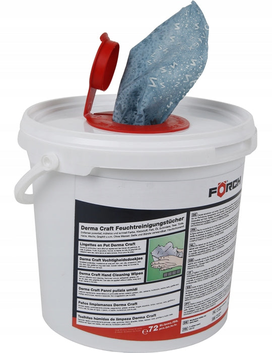 Forch Wet wipes Derma Craft 72 pieces