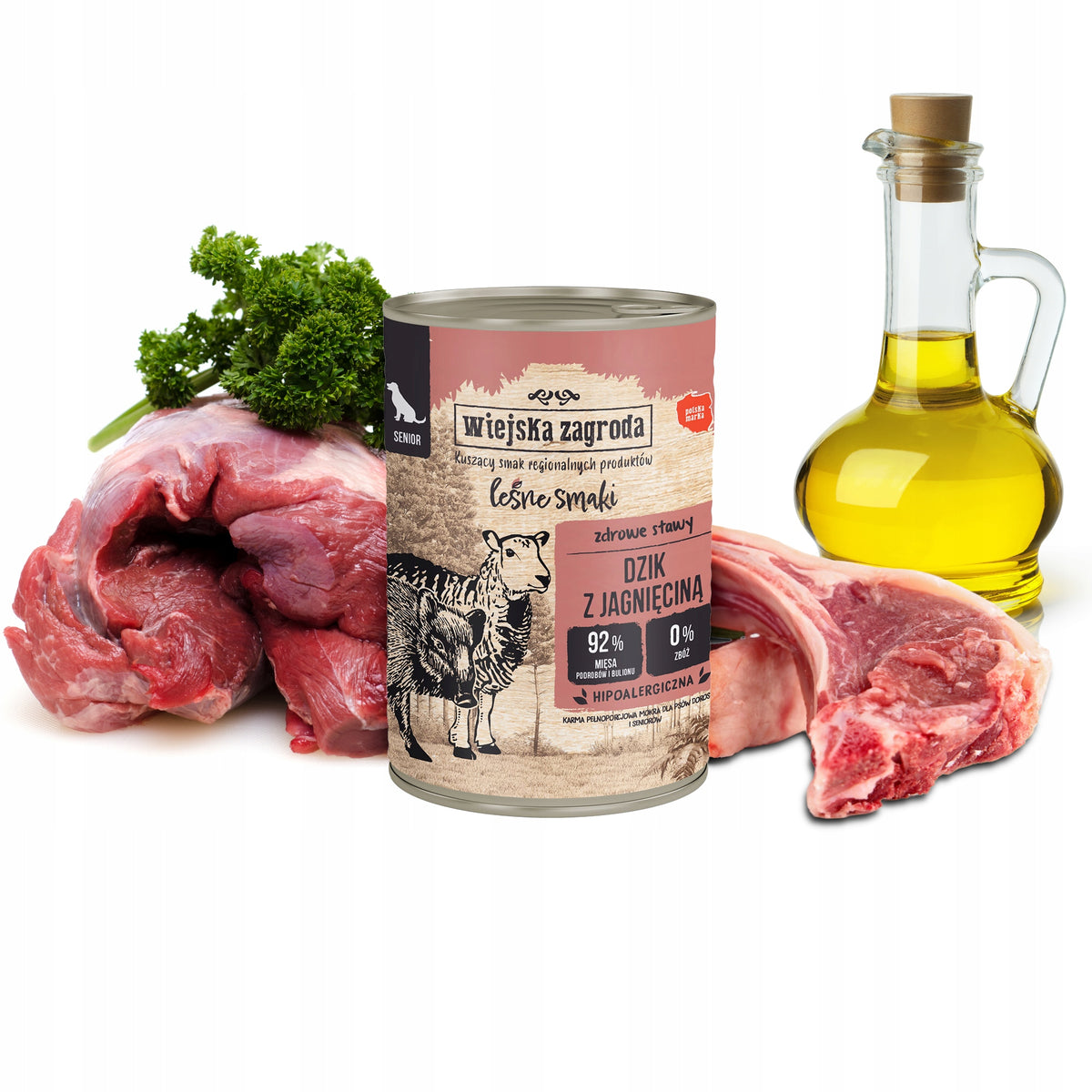 Forest Flavours Boar with Lamb 400g Senior
