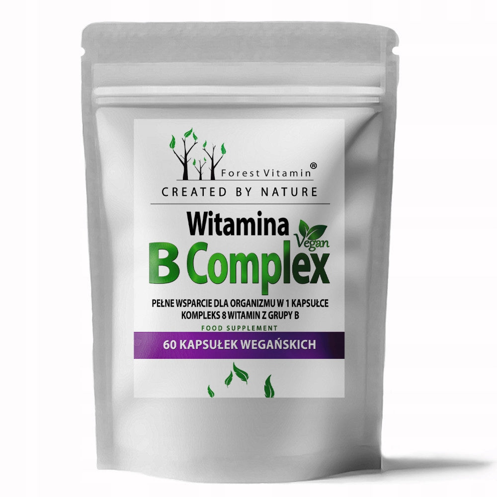 Forest Vitamin B Complex Vegan B Vitamins 60 Vegan Capsules Brand Forest Vitamin