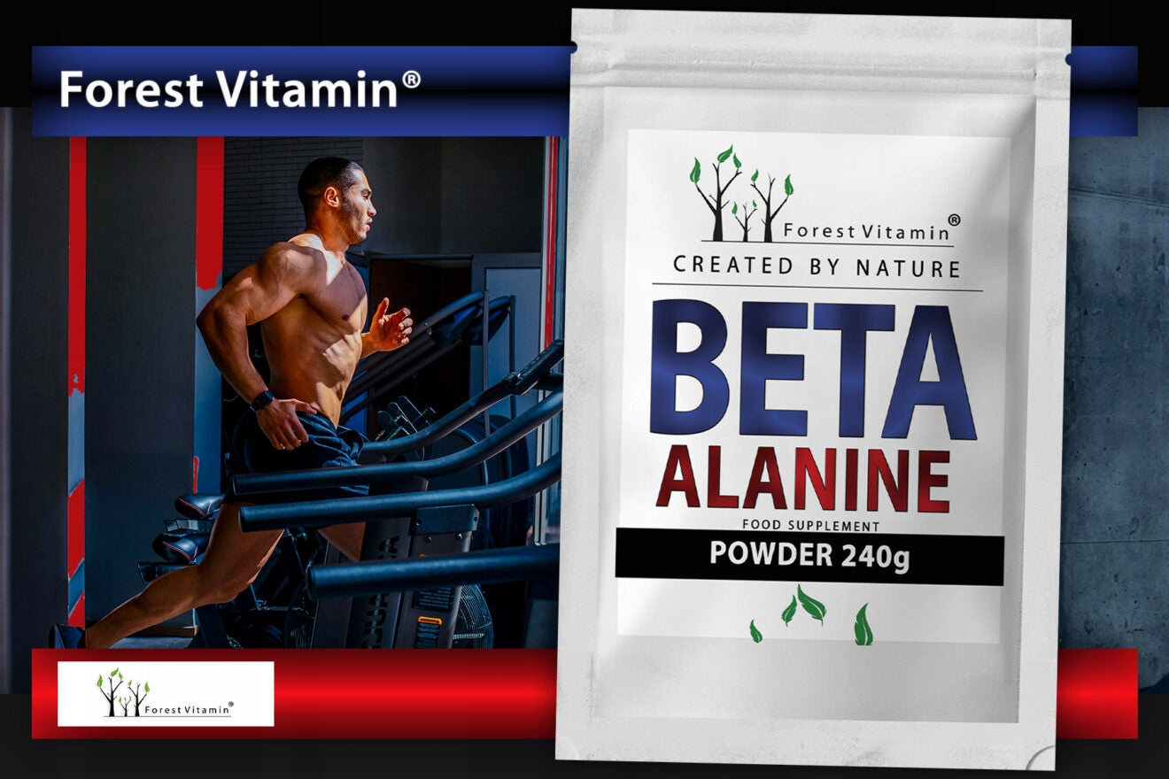 Forest Vitamin Beta Alanine Powder 240g Pre-Workout Conditioner Performance Expiration date not specified