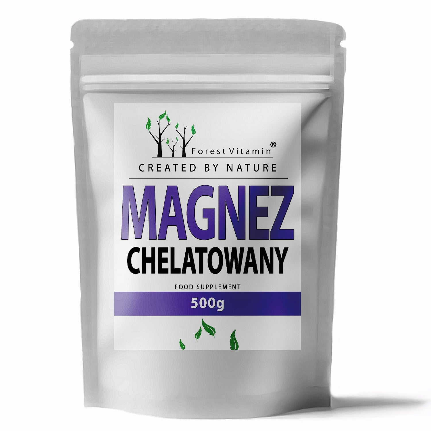 Forest Vitamin - Chelated Magnesium 500g CHELAT VITAMIN CONTRACTIONS CIRCULATION Brand Forest Vitamin