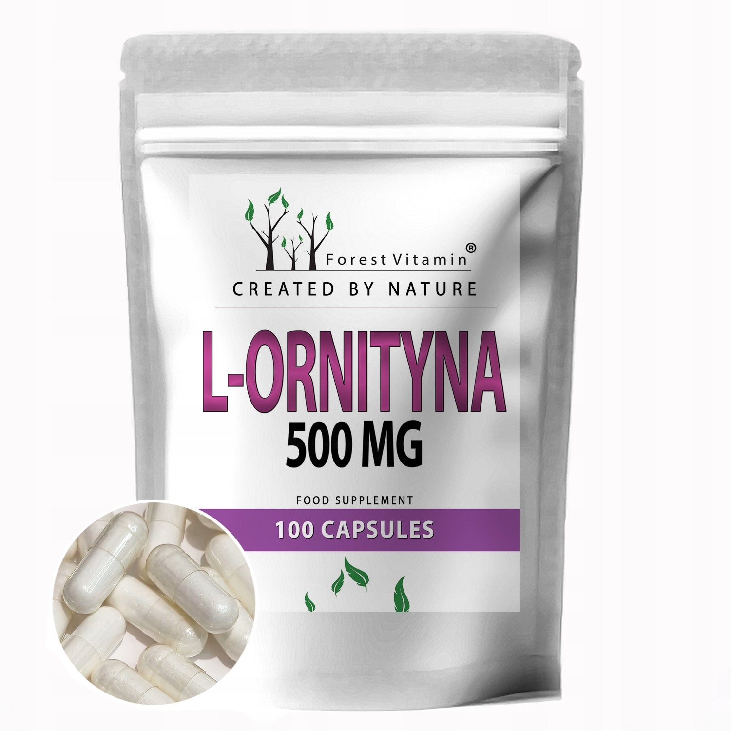 Forest Vitamin - L-Ornithine Hydrochloride HCL ORNITHINE LIVER
