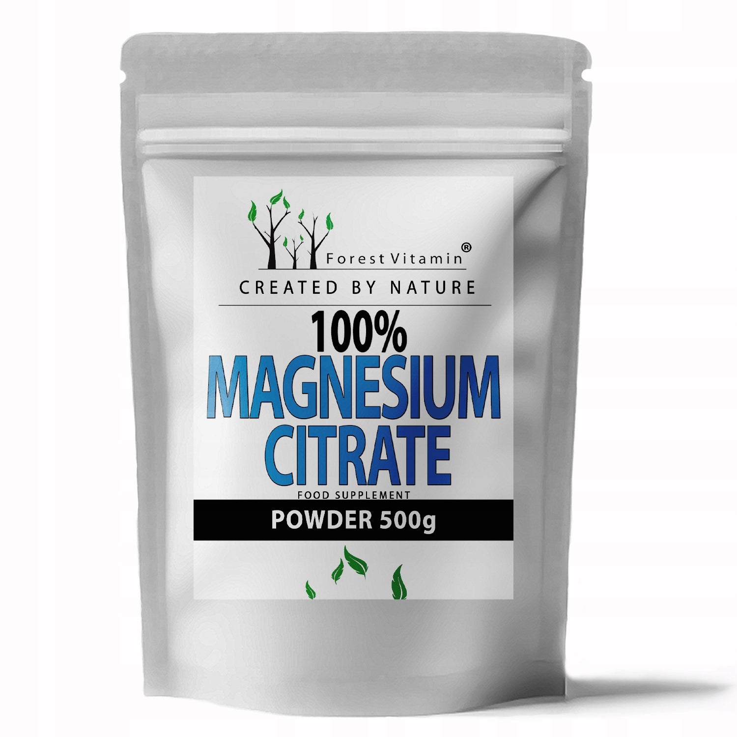Forest Vitamin Magnesium Citrate Sleep Muscle Stress Powder 500 g