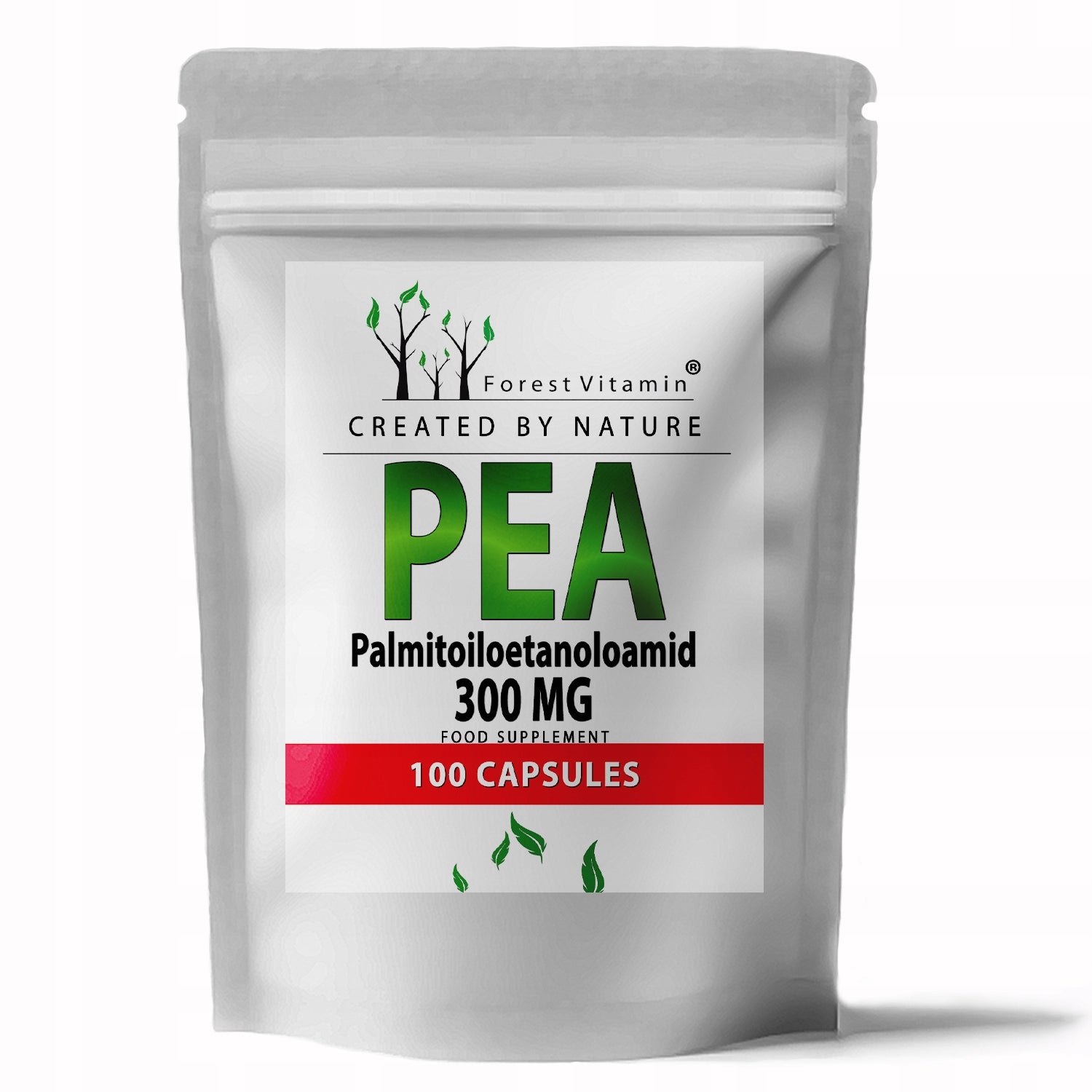 Forest Vitamin - PALMITOILOETHANOLAMIDE 300mg 100caps PEA NERVOUS SYSTEM Medical device no