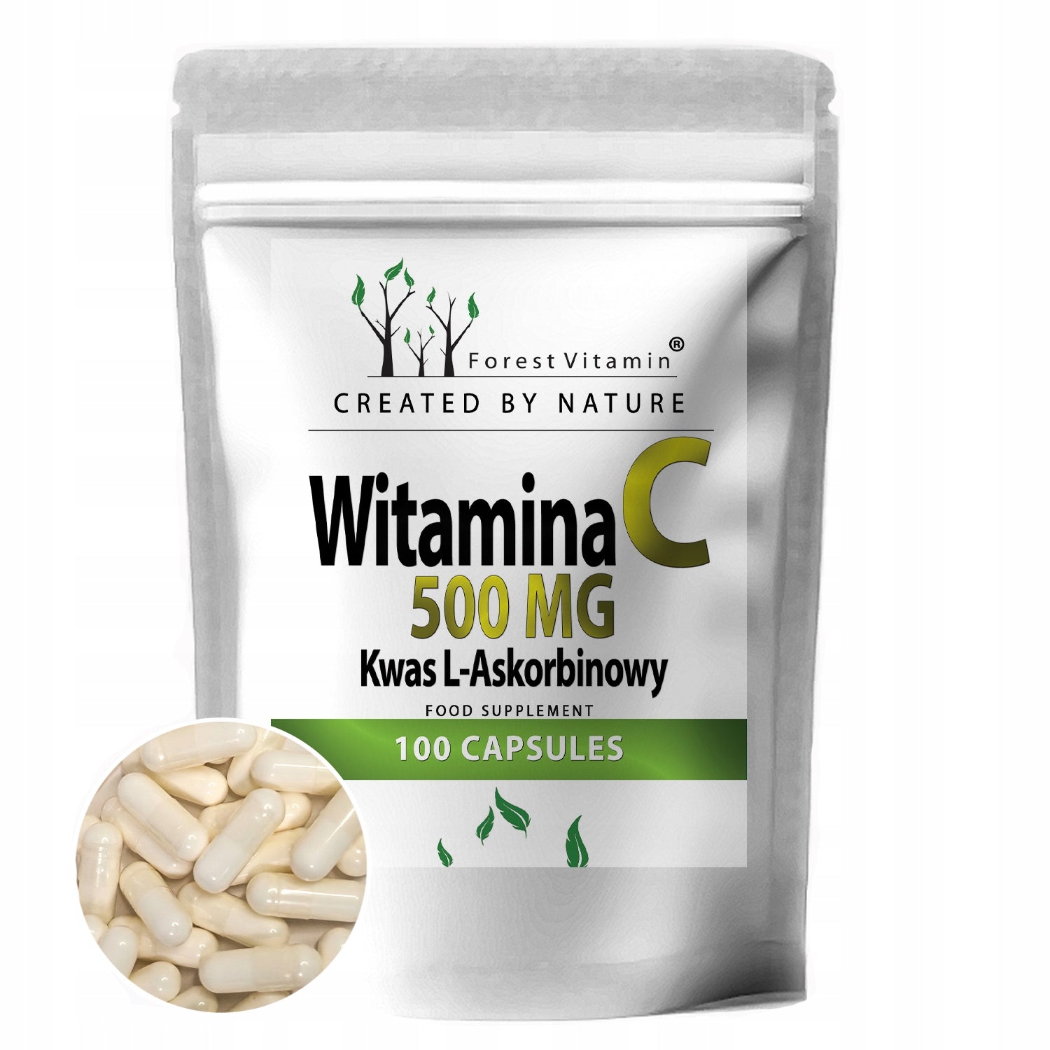 Forest Vitamin - Vitamin C 500mg 100 capsules
