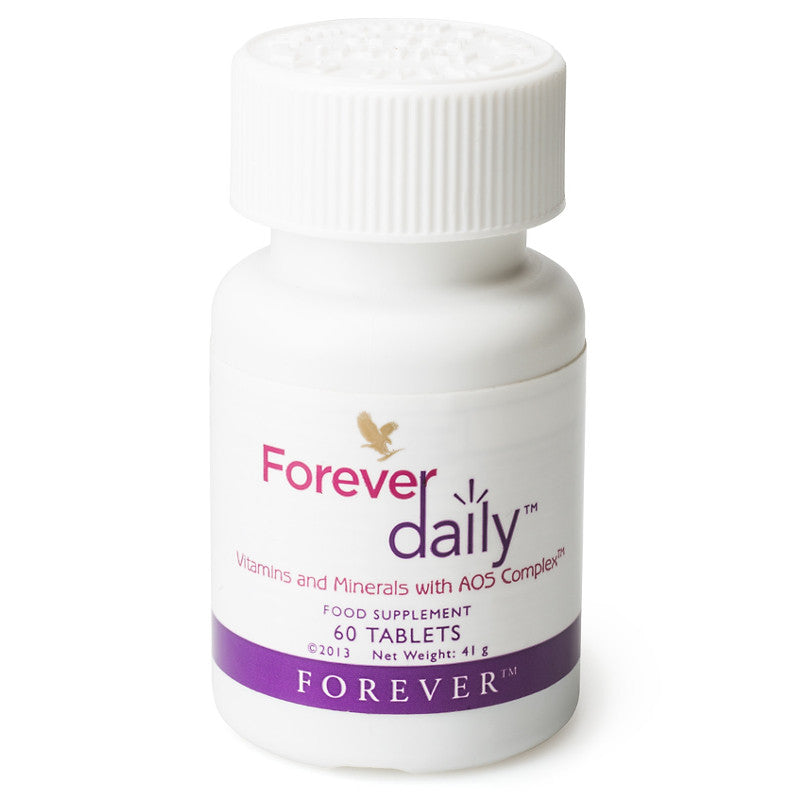 Forever Daily Natural Vitamins and Minerals 60 Pack For universal