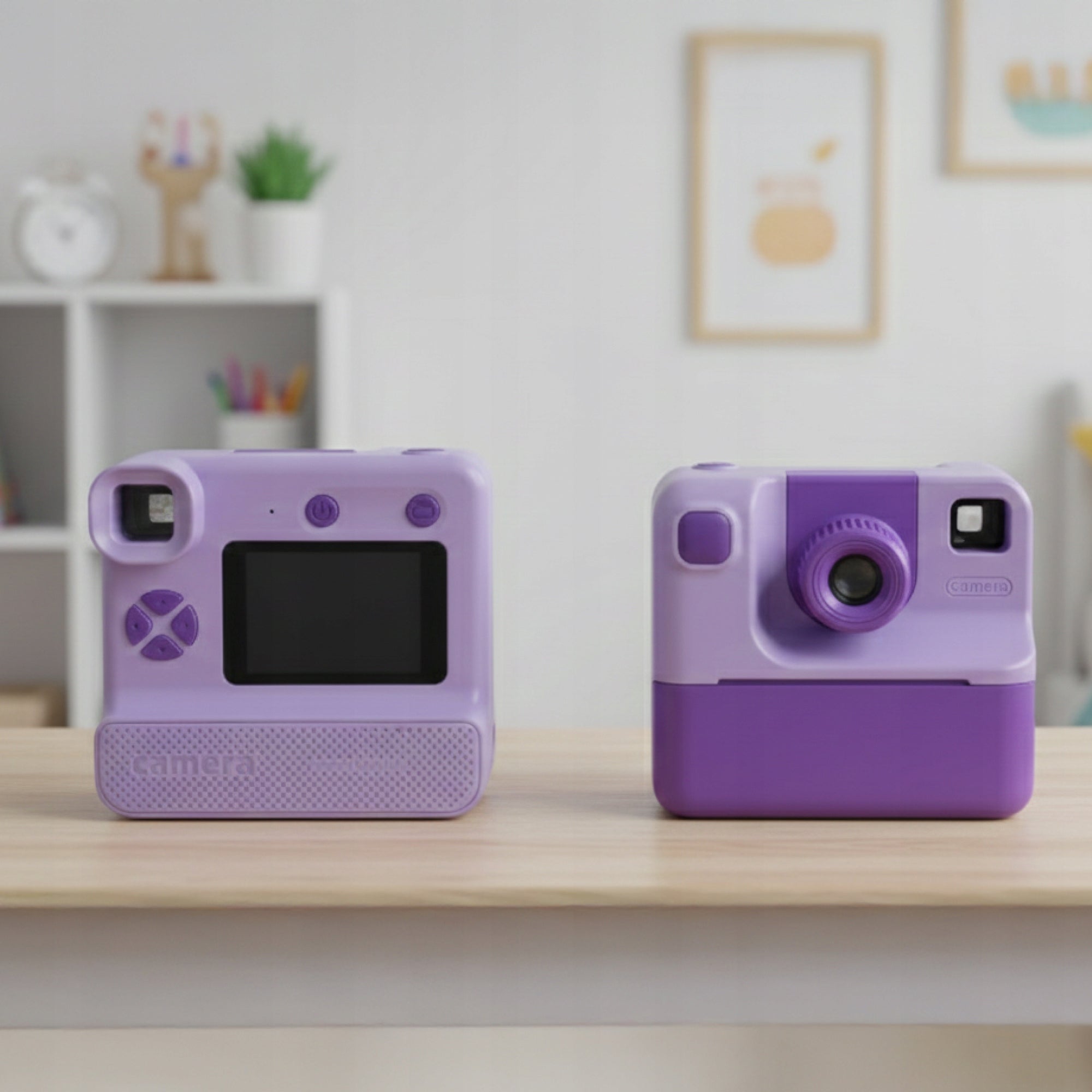 Forever Instant camera with selfie module ICS-19 purple Brand Forever