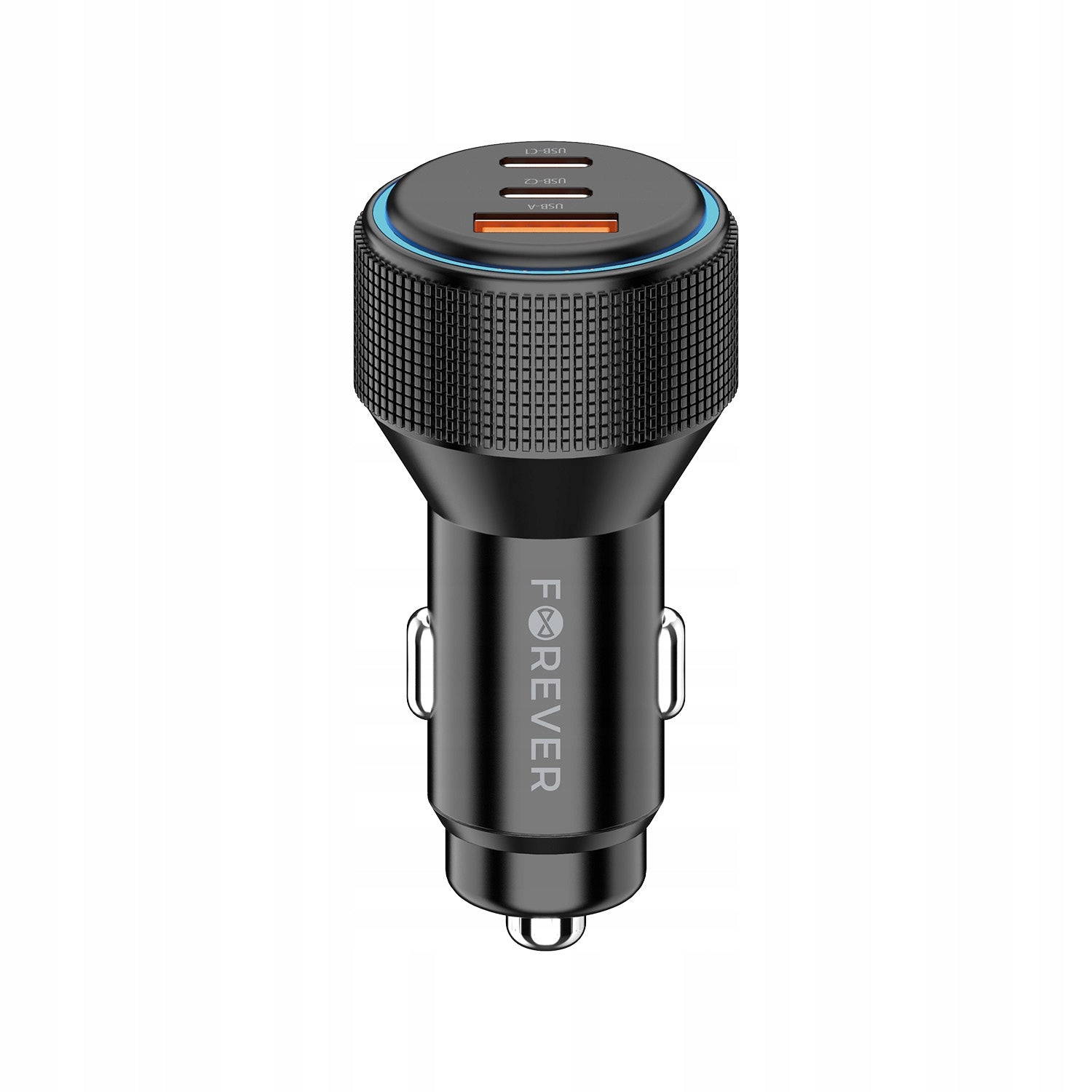 Forever car charger PD QC CC-07-66ACC 1x USB-A 2x USB-C 66W
