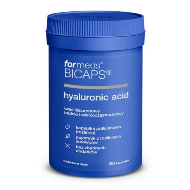 Formeds BICAPS HYALURONIC ACID Hyaluronic acid (60 kap)