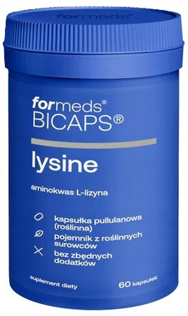 Formeds BICAPS LYSINE L-LYSINE 450 mg 60 kaps BONE JOINTS