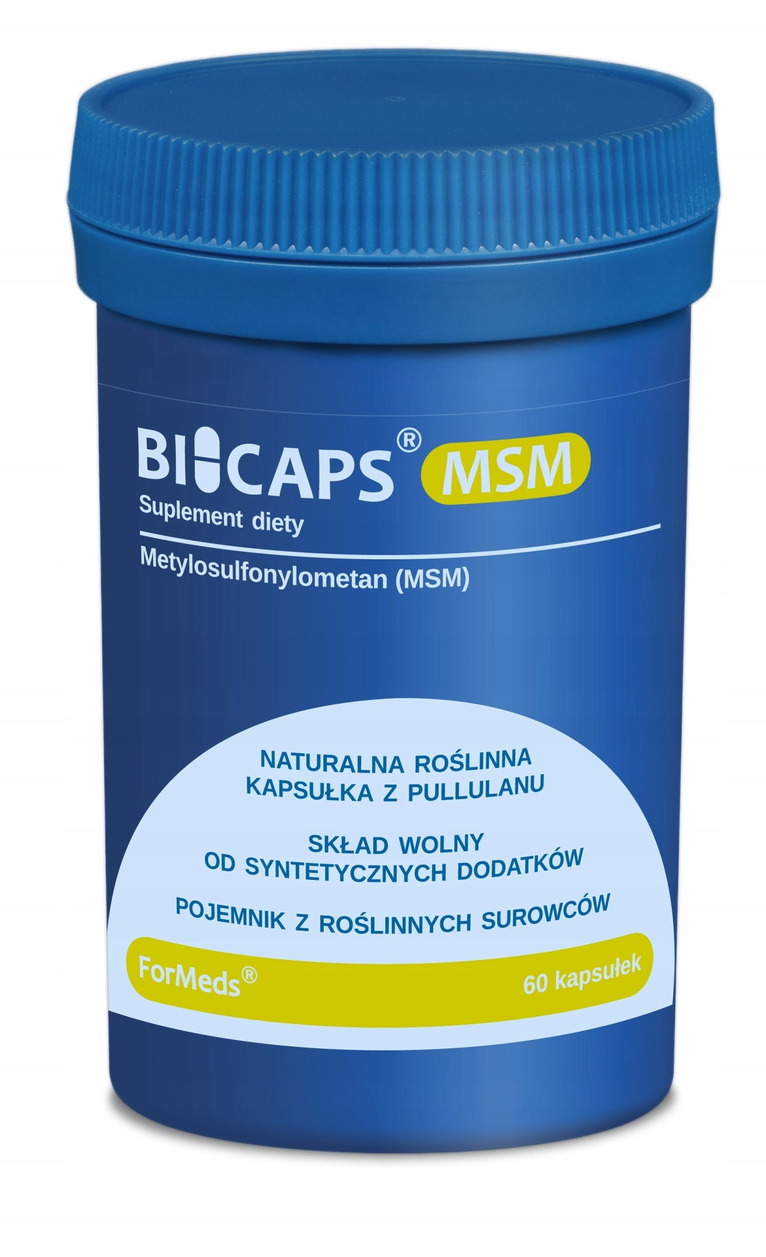 Formeds BICAPS MSM 700 mg organic sulfur joints hair nails 60 kaps. Brand ForMeds