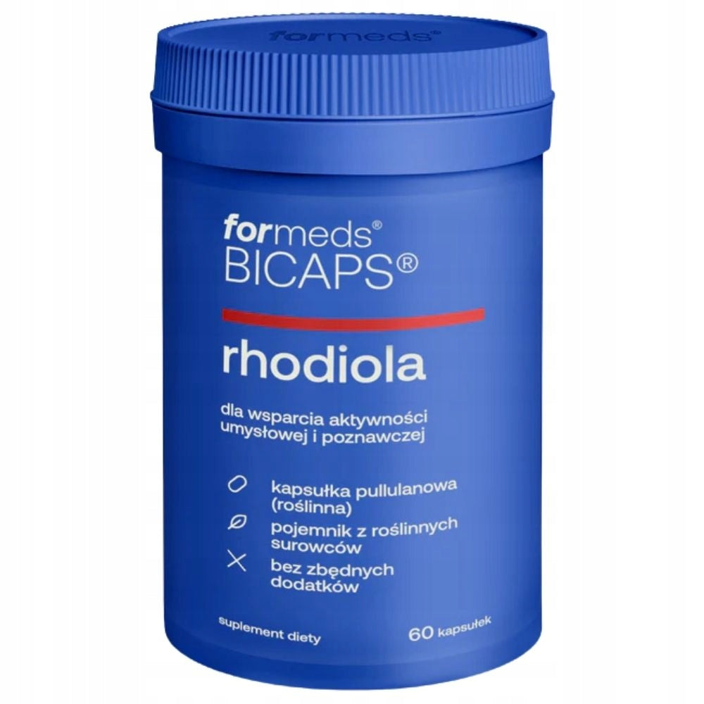 Formeds BICAPS Rhodiola 200mg 60 Caps. Manufacturer code 5903148623559