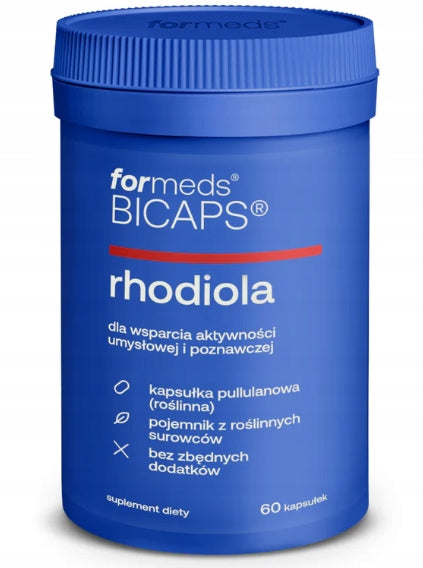 Formeds BICAPS Rhodiola 200mg 60 Caps.