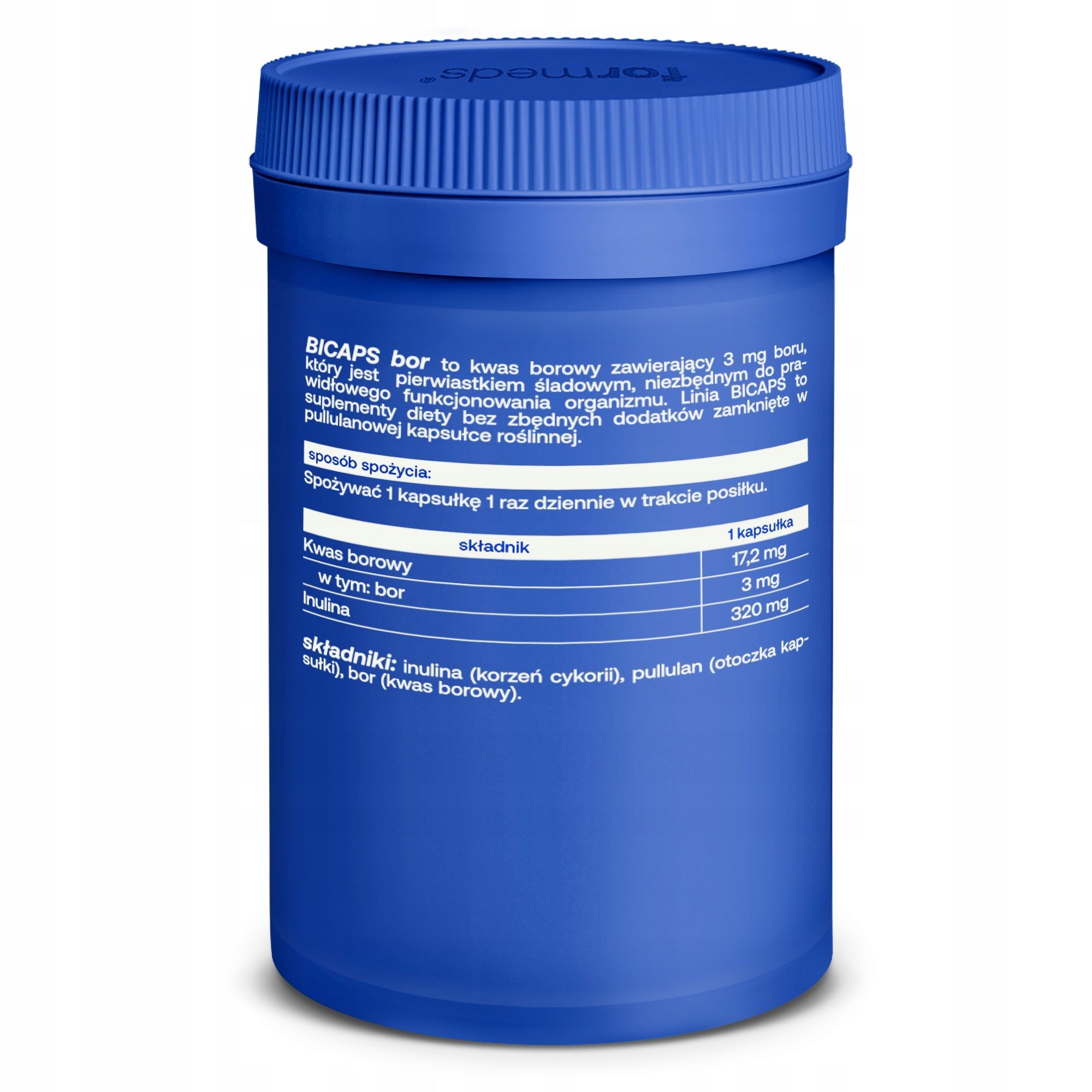 Formeds BICAPS boron 60 capsules Packaging status original
