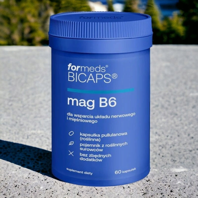 Formeds BICAPS mag B6 60 kaps magnesium citrate nerve muscles supplement Medical device no