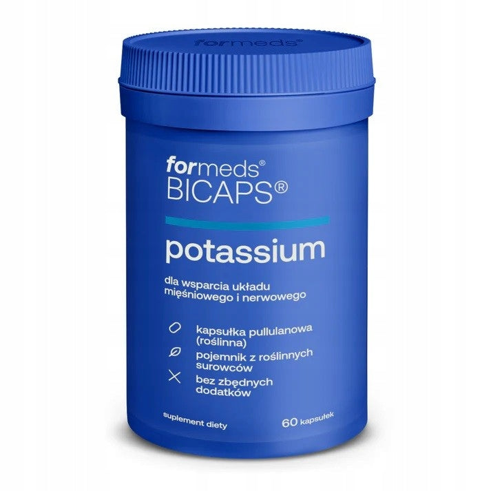 Formeds BICAPS potassium - potassium citrate, Muscles, nerves, blood pressure