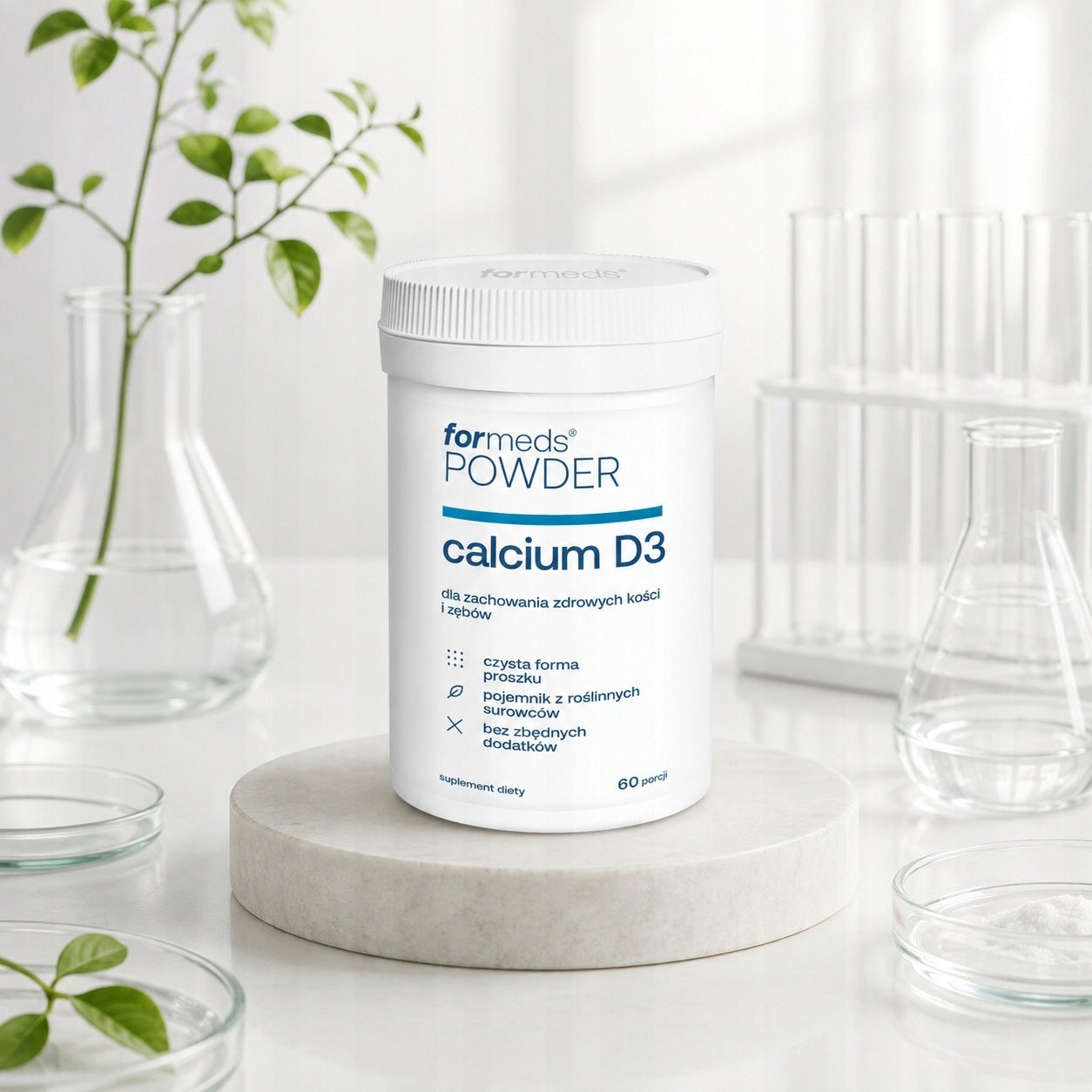 Formeds POWDER calcium D3 - Calcium + vitamin D3 | Bones, teeth, muscles Weight 78 g