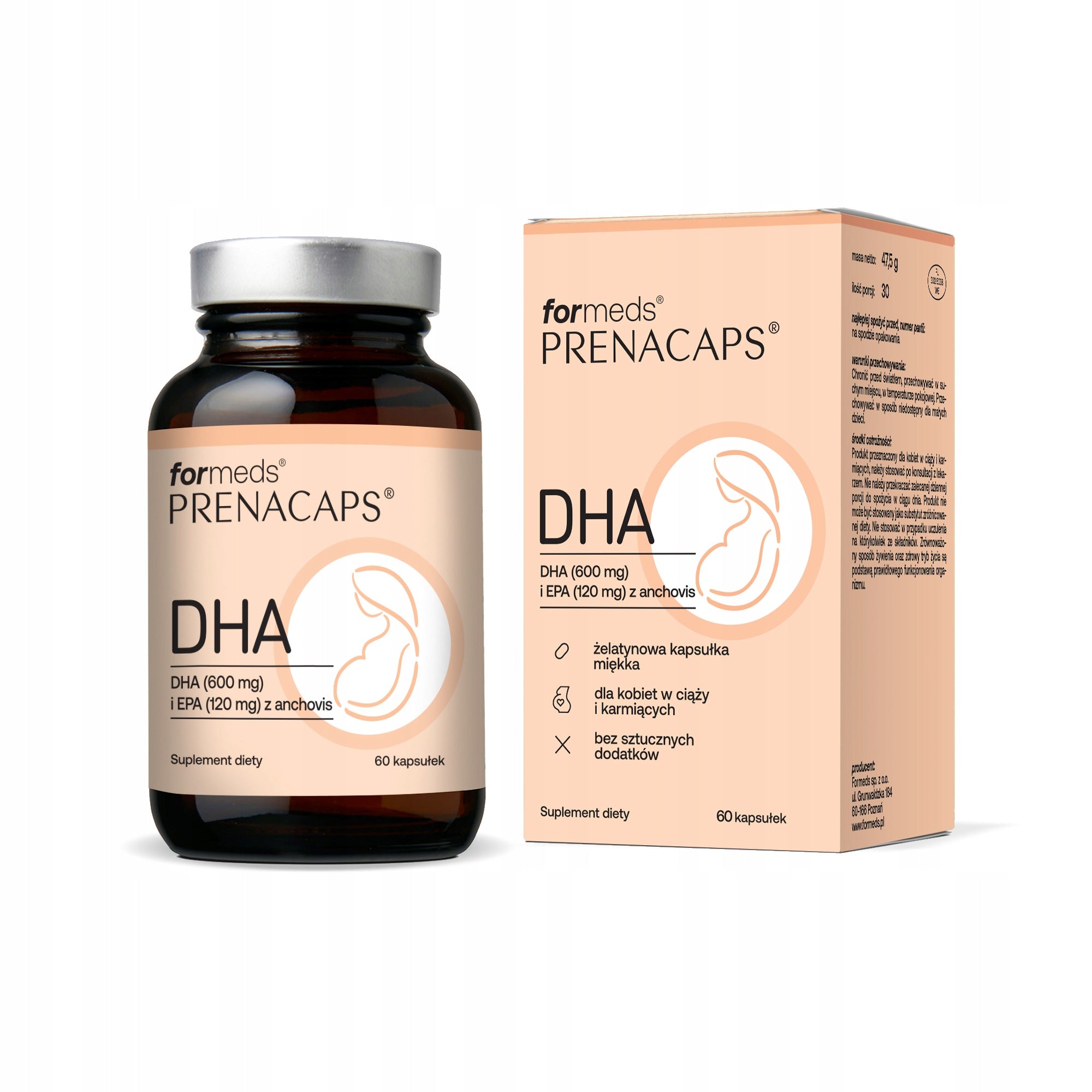 Formeds PRENACAPS DHA 60 capsules