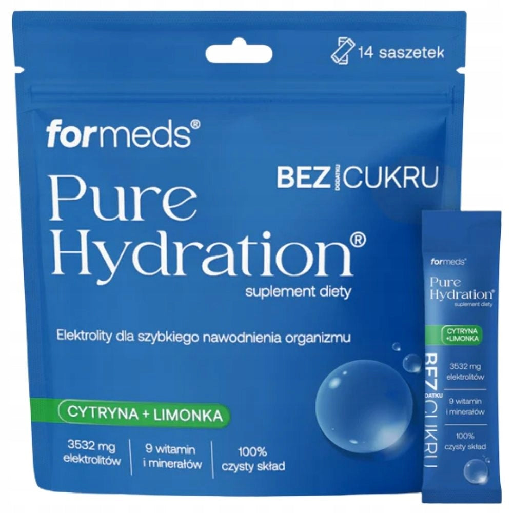 Formeds Pure Hydration Electrolytes Supports Muscle and Energy 14 Sachets