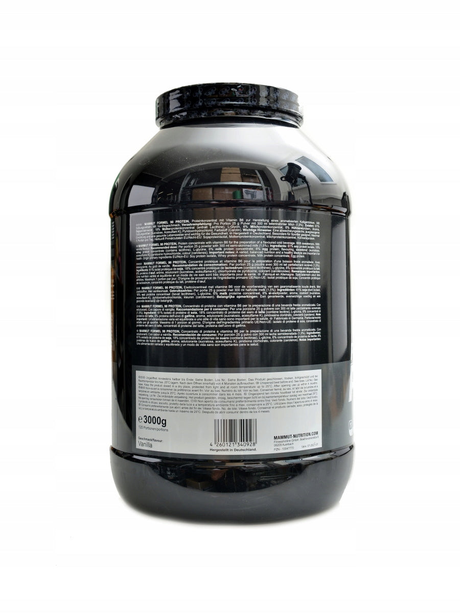 Formel 90 protein 3000 g Mammut nutrition banana split EAN (GTIN) 4260121340928